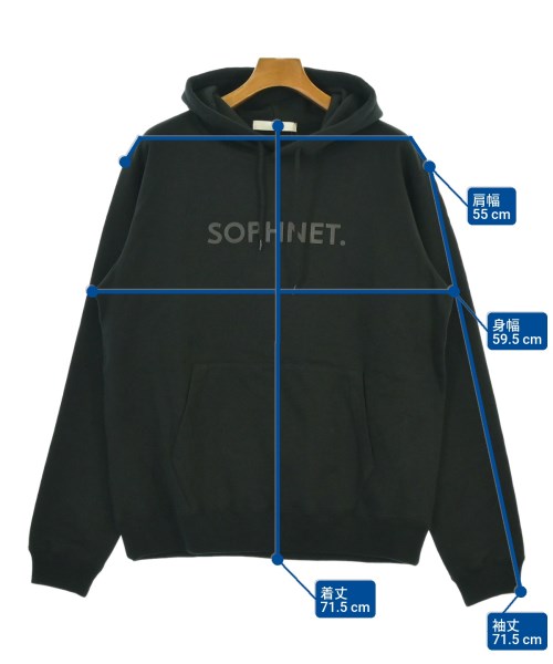 SOPHNET.（ソフネット）パーカー 黒 サイズ:2(M位) メンズ/2200679357667