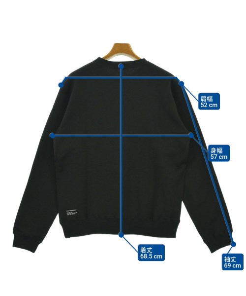 SOPHNET.（ソフネット）スウェット 黒 サイズ:1(S位) メンズ/2200679357711