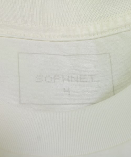 SOPHNET.（ソフネット）Tシャツ・カットソー 白 サイズ:4(XL位) メンズ/2200679423010