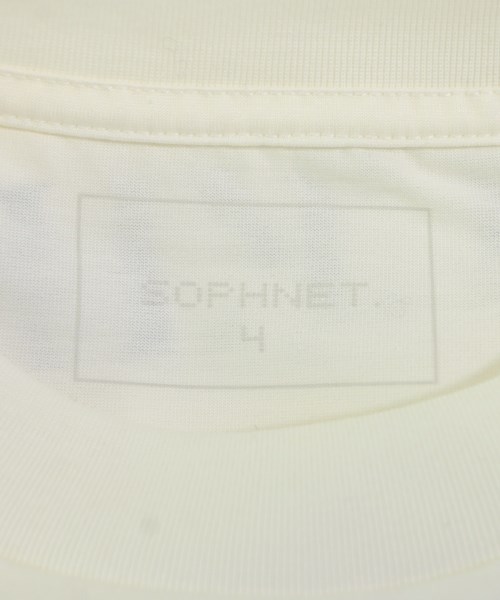 SOPHNET.（ソフネット）Tシャツ・カットソー 白 サイズ:4(XL位) メンズ/2200679423027