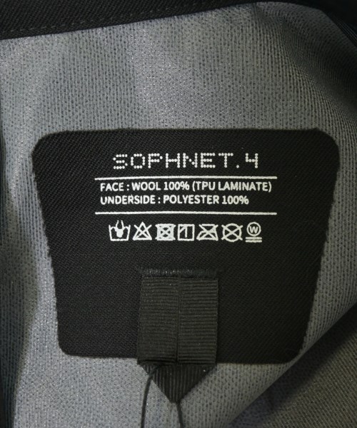 SOPHNET.（ソフネット）カジュアルジャケット 黒 サイズ:4(XL位) メンズ/2200679686095
