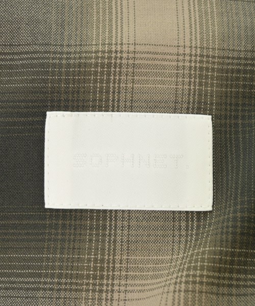 SOPHNET.（ソフネット）カジュアルジャケット 茶 サイズ:4(XL位) メンズ/2200679686330