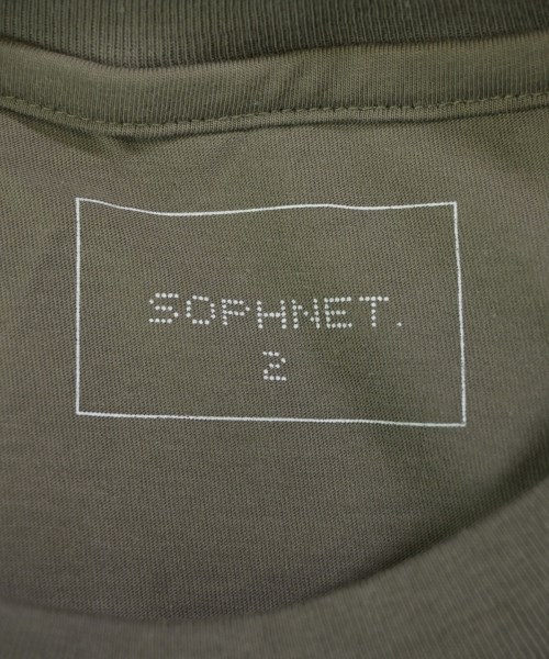 SOPHNET.（ソフネット）Tシャツ・カットソー カーキ サイズ:2(M位) メンズ/2200679686439