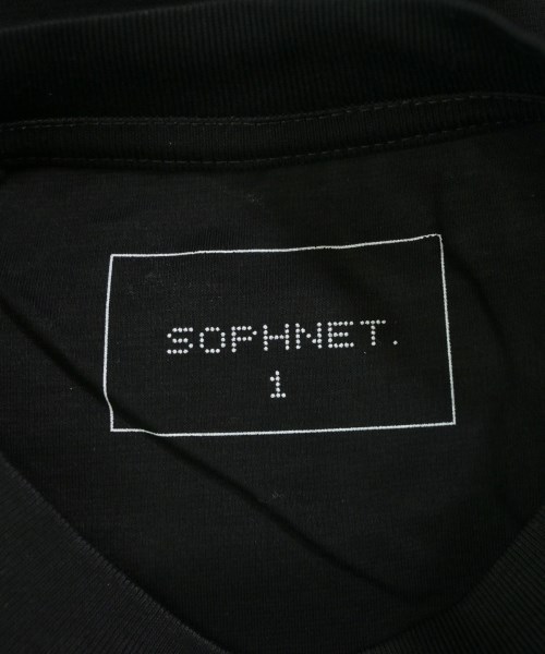 SOPHNET.（ソフネット）Tシャツ・カットソー 黒 サイズ:1(S位) メンズ/2200679686446