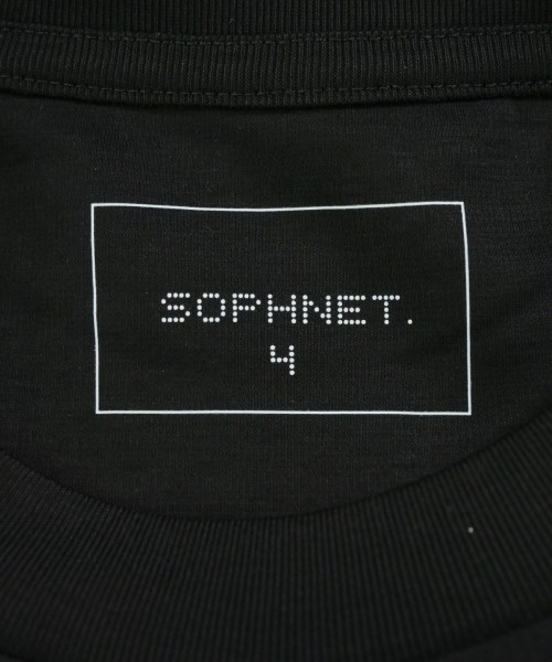 SOPHNET.（ソフネット）Tシャツ・カットソー 黒 サイズ:4(XL位) メンズ/2200679686453