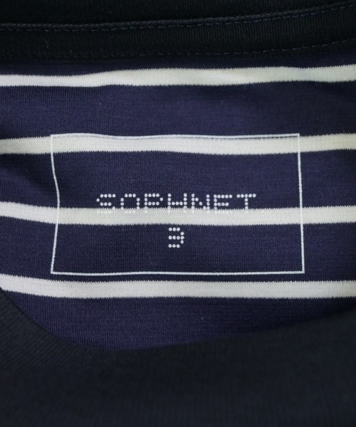 SOPHNET.（ソフネット）Tシャツ・カットソー 紺 サイズ:3(L位) メンズ/2200679686521