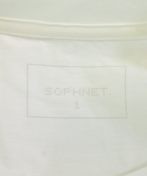 SOPHNET.（ソフネット）Tシャツ・カットソー 白 サイズ:1(S位) メンズ/2200679686569