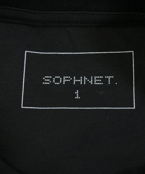 SOPHNET.（ソフネット）Tシャツ・カットソー 黒 サイズ:1(S位) メンズ/2200679686583