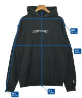 SOPHNET.（ソフネット）パーカー 黒 サイズ:XL メンズ/2200680114020