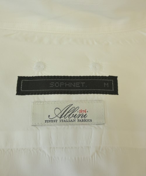 SOPHNET.（ソフネット）カジュアルシャツ 白 サイズ:M メンズ/2200681746039