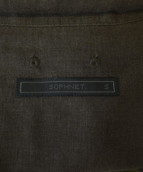 SOPHNET.（ソフネット）カジュアルシャツ 茶 サイズ:S メンズ/2200681746046