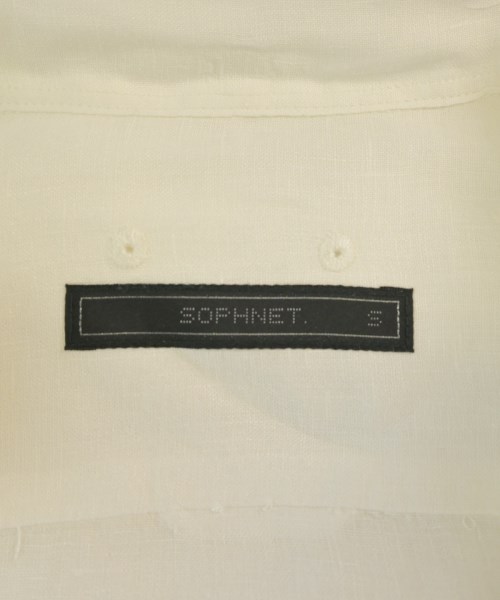 SOPHNET.（ソフネット）カジュアルシャツ 白 サイズ:S メンズ/2200681746053