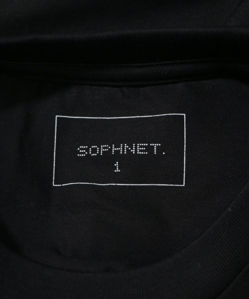 SOPHNET.（ソフネット）Tシャツ・カットソー 黒 サイズ:1(S位) メンズ/2200682926454