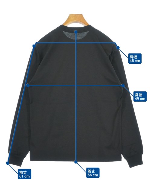 SOPHNET.（ソフネット）Tシャツ・カットソー 黒 サイズ:1(S位) メンズ/2200682926454