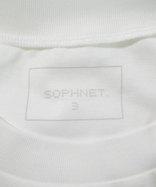 SOPHNET.（ソフネット）Tシャツ・カットソー 白 サイズ:3(L位) メンズ/2200682926539