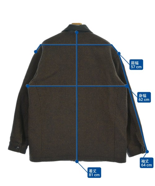 SOPHNET.（ソフネット）ブルゾン 茶 サイズ:5(XXL位) メンズ/2200682926591