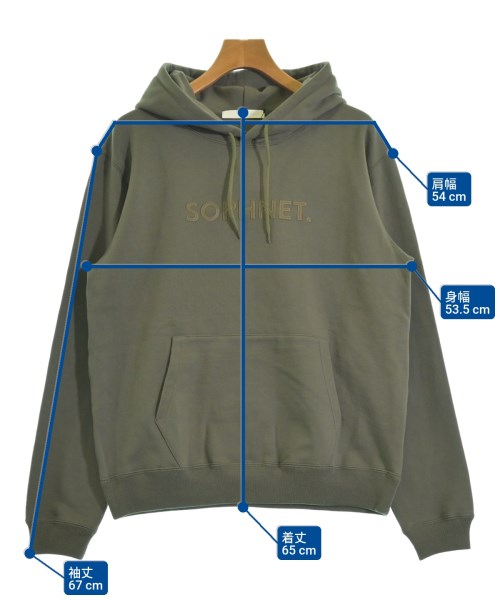 SOPHNET.（ソフネット）パーカー カーキ サイズ:2(M位) メンズ/2200686329572