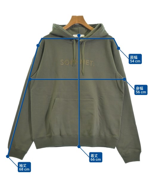 SOPHNET.（ソフネット）パーカー カーキ サイズ:3(L位) メンズ/2200686329596