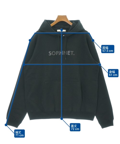 SOPHNET.（ソフネット）パーカー 黒 サイズ:5(XXL位) メンズ/2200687539666