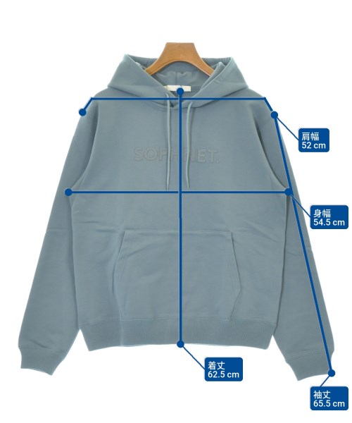 SOPHNET.（ソフネット）パーカー 青 サイズ:1(S位) メンズ/2200687539680
