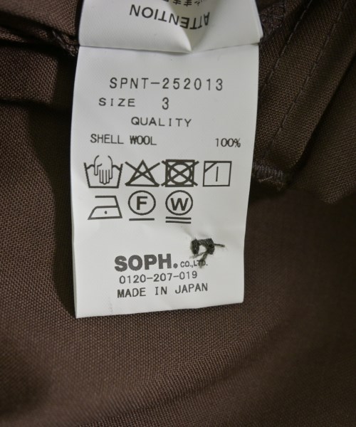 SOPHNET.（ソフネット）その他 茶 サイズ:3(L位) メンズ/2200689518423