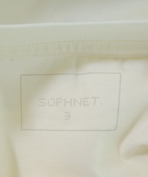 SOPHNET.（ソフネット）Tシャツ・カットソー 白 サイズ:3(L位) メンズ/2200689518690