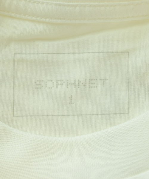 SOPHNET.（ソフネット）Tシャツ・カットソー 白 サイズ:1(S位) メンズ/2200690681352