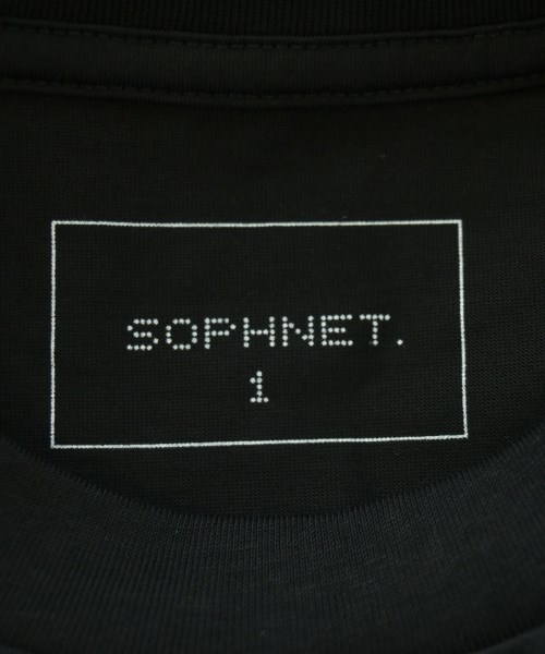 SOPHNET.（ソフネット）Tシャツ・カットソー 黒 サイズ:1(S位) メンズ/2200690681376