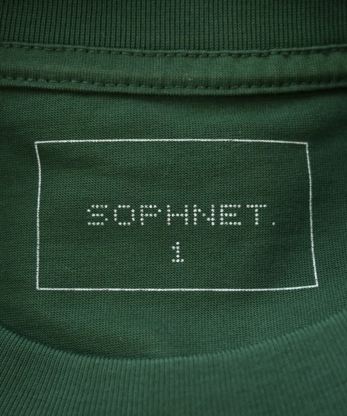 SOPHNET.（ソフネット）Tシャツ・カットソー 緑 サイズ:1(S位) メンズ/2200690681390