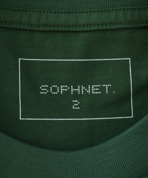 SOPHNET.（ソフネット）Tシャツ・カットソー 緑 サイズ:2(M位) メンズ/2200690681512