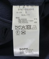 SOPHNET.（ソフネット）スラックス 紺 サイズ:3(L位) メンズ/2200700078103