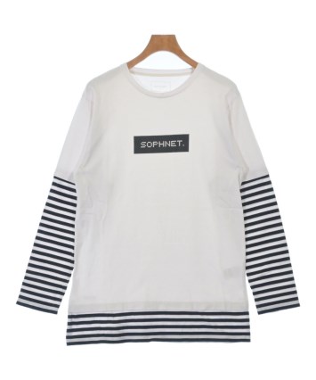 SOPHNET. ソフネット スウェット L 白 【古着】【中古】【送料無料】 SOPHNET.（ソフネット）Tシャツ・カットソー 白 サイズ:L メンズ