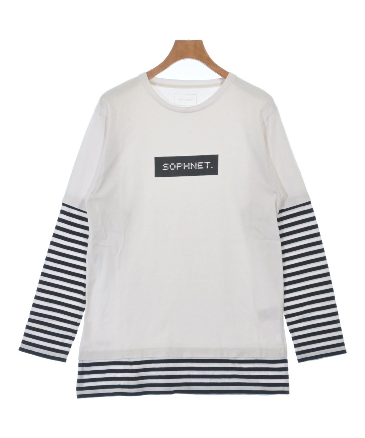 ソフネット SOPHNET. ジャーマントレーナー 白 定価2.4万 【公式通販】