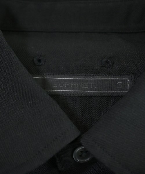 SOPHNET.（ソフネット）カジュアルシャツ 黒 サイズ:S メンズ/2200644946018
