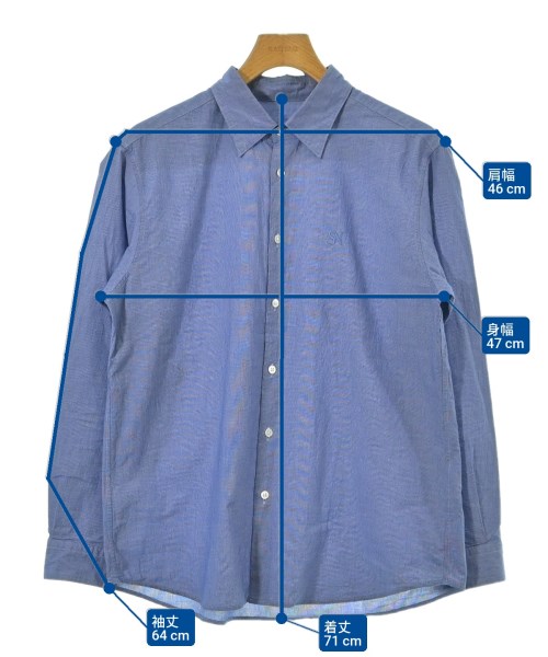 SOPHNET.（ソフネット）カジュアルシャツ 青 サイズ:3(L位) メンズ/2200655267034