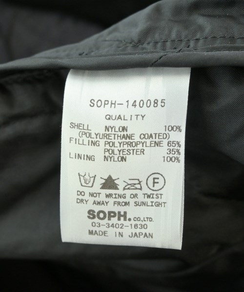 SOPHNET.（ソフネット）ダウンジャケット/ダウンベスト 黒 サイズ:L メンズ/2200655768043