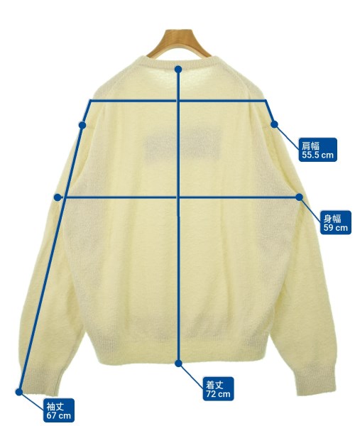 SOPHNET.（ソフネット）ニット・セーター 白 サイズ:3(L位) メンズ/2200655803041