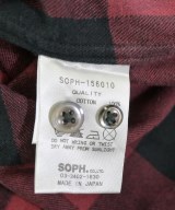 SOPHNET.（ソフネット）カジュアルシャツ 赤 サイズ:L メンズ/2200655961031