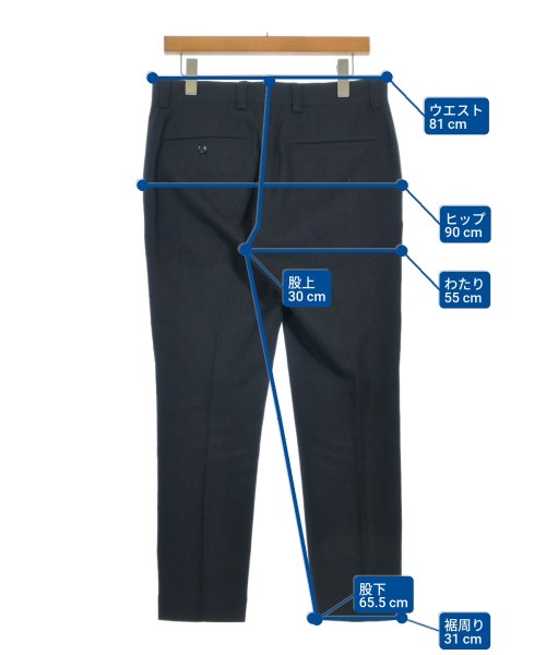 SOPHNET.（ソフネット）スラックス 紺 サイズ:M メンズ/2200650378032