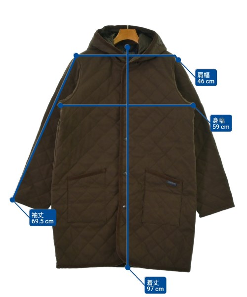 SOPHNET.（ソフネット）ステンカラーコート 茶 サイズ:3(L位) メンズ/2200656877034