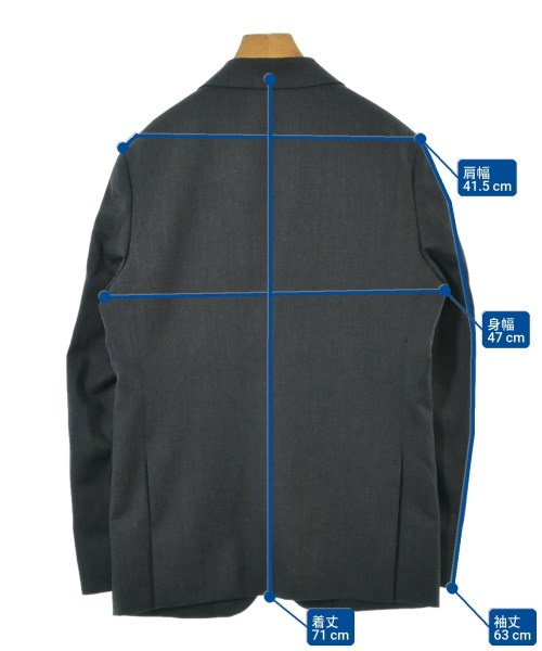 SOPHNET.（ソフネット）テーラードジャケット グレー サイズ:1(S位) メンズ/2200657163013