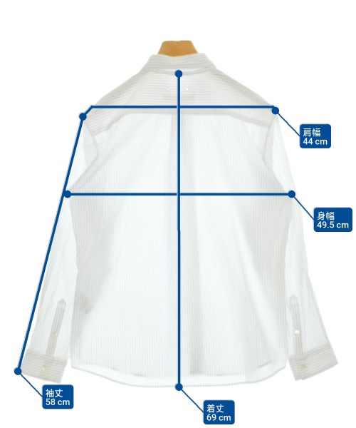 SOPHNET.（ソフネット）カジュアルシャツ 白 サイズ:1(S位) メンズ/2200657163051