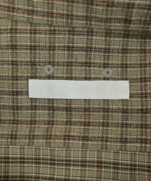 SOPHNET.（ソフネット）カジュアルシャツ カーキ サイズ:3(L位) メンズ/2200657618032