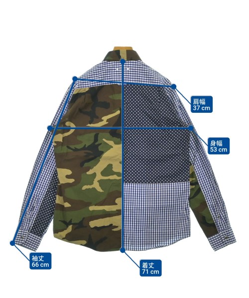 SOPHNET.（ソフネット）カジュアルシャツ 紺 サイズ:M メンズ/2200657947033