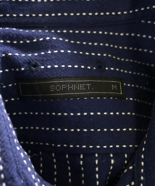 SOPHNET.（ソフネット）カジュアルシャツ 青 サイズ:M メンズ/2200658541025