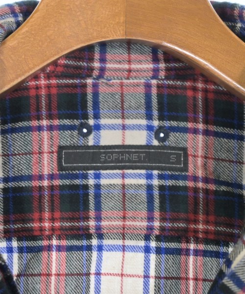 SOPHNET.（ソフネット）カジュアルシャツ 赤 サイズ:S メンズ/2200658541056