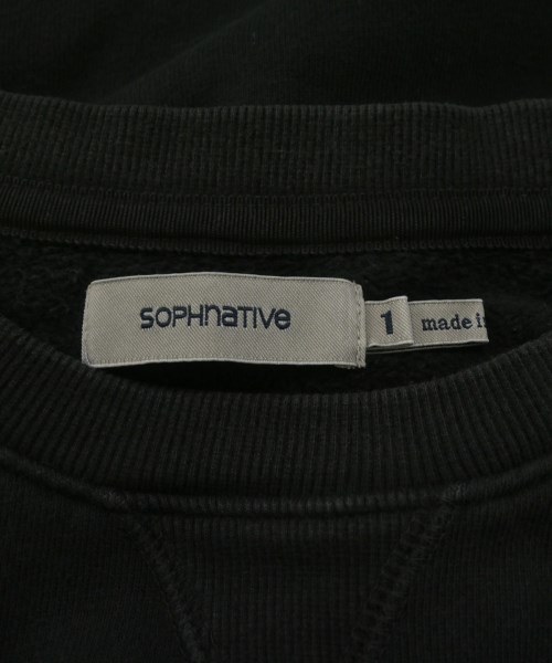 SOPHNET.（ソフネット）スウェット 黒 サイズ:1(S位) メンズ/2200650540071