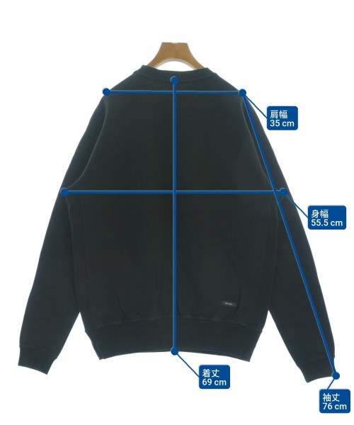 SOPHNET.（ソフネット）スウェット 黒 サイズ:1(S位) メンズ/2200650540071