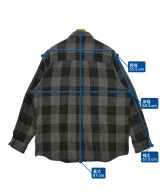 SOPHNET.（ソフネット）カジュアルシャツ グレー サイズ:M メンズ/2200660047102