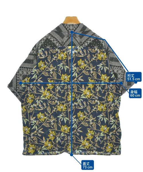 SOPHNET.（ソフネット）カジュアルシャツ 紺 サイズ:L メンズ/2200661393048